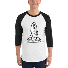 Load image into Gallery viewer, Tsiolkovsky 3/4 Sleeve Raglan Shirt