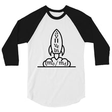 Load image into Gallery viewer, Tsiolkovsky 3/4 Sleeve Raglan Shirt