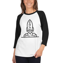 Load image into Gallery viewer, Tsiolkovsky 3/4 Sleeve Raglan Shirt