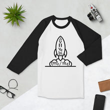Load image into Gallery viewer, Tsiolkovsky 3/4 Sleeve Raglan Shirt