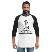 Load image into Gallery viewer, Tsiolkovsky 3/4 Sleeve Raglan Shirt