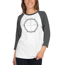 Load image into Gallery viewer, Cyclic Group - 3/4 Sleeve Raglan Shirt
