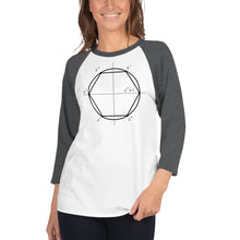 Load image into Gallery viewer, Cyclic Group - 3/4 Sleeve Raglan Shirt
