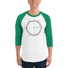 Load image into Gallery viewer, Cyclic Group - 3/4 Sleeve Raglan Shirt