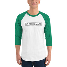 Load image into Gallery viewer, Poincaré 3/4 sleeve raglan shirt