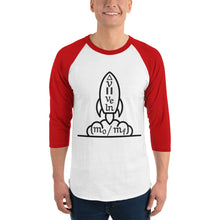 Load image into Gallery viewer, Tsiolkovsky 3/4 Sleeve Raglan Shirt