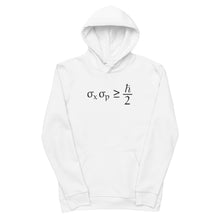Load image into Gallery viewer, Heisenberg Uncertainty Principle Eco Hoodie