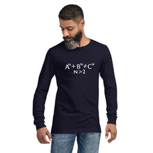 Load image into Gallery viewer, Fermat Unisex Long Sleeve Tee