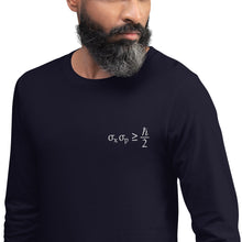Load image into Gallery viewer, Heisenberg Uncertainty Principle Unisex Long Sleeve Tee