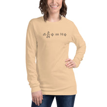 Load image into Gallery viewer, Schrödinger Unisex Long Sleeve Tee