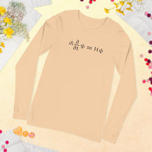 Load image into Gallery viewer, Schrödinger Unisex Long Sleeve Tee
