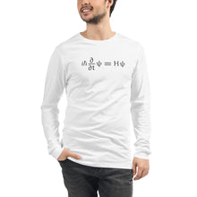 Load image into Gallery viewer, Schrödinger Unisex Long Sleeve Tee