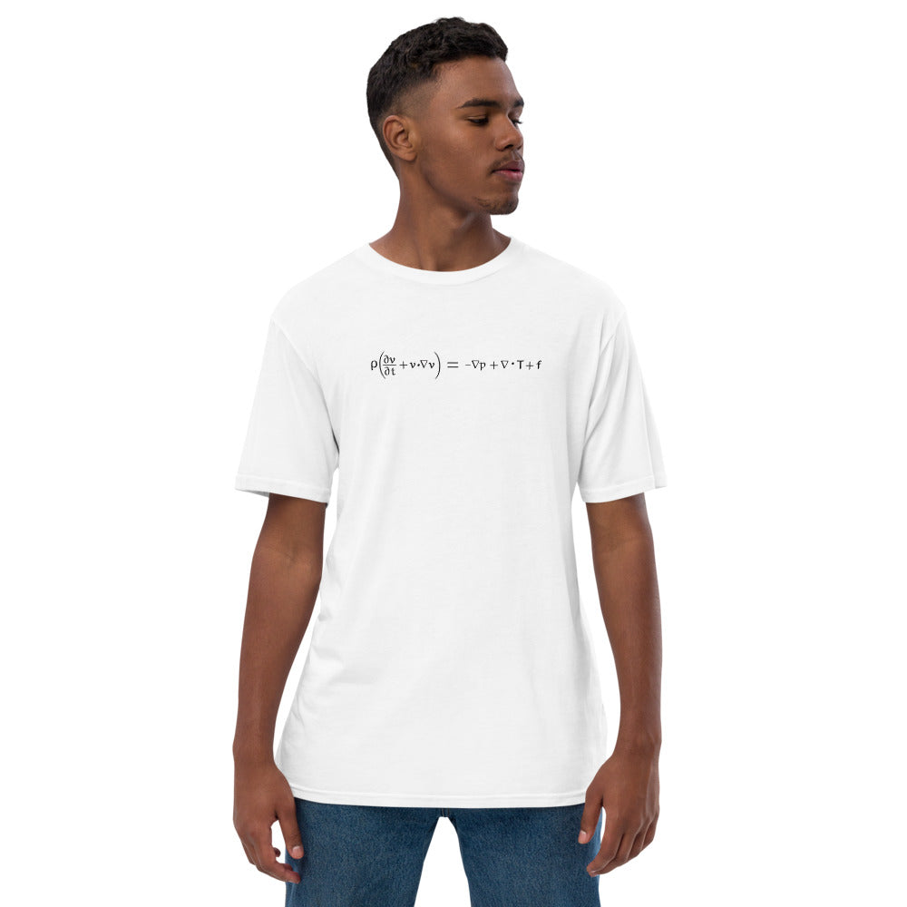 Navier-Stokes Unisex Viscose Hemp T-shirt