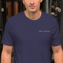 Load image into Gallery viewer, Poincaré Embroidered Short-Sleeve Unisex T-Shirt