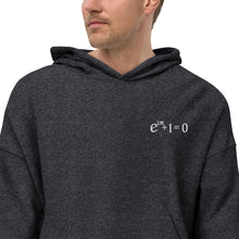 Load image into Gallery viewer, Euler's Identity Sueded Fleece Hoodie
