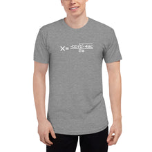 Load image into Gallery viewer, Quadratic Unisex Tri-Blend Track Slim Fit T-Shirt