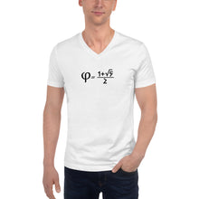 Load image into Gallery viewer, Golden Ratio Unisex Short Sleeve V-Neck T-Shirt