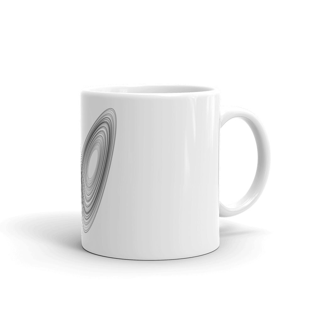 Lorenz White glossy mug