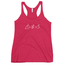 Load image into Gallery viewer, Pythagorean Women's Racerback Tank