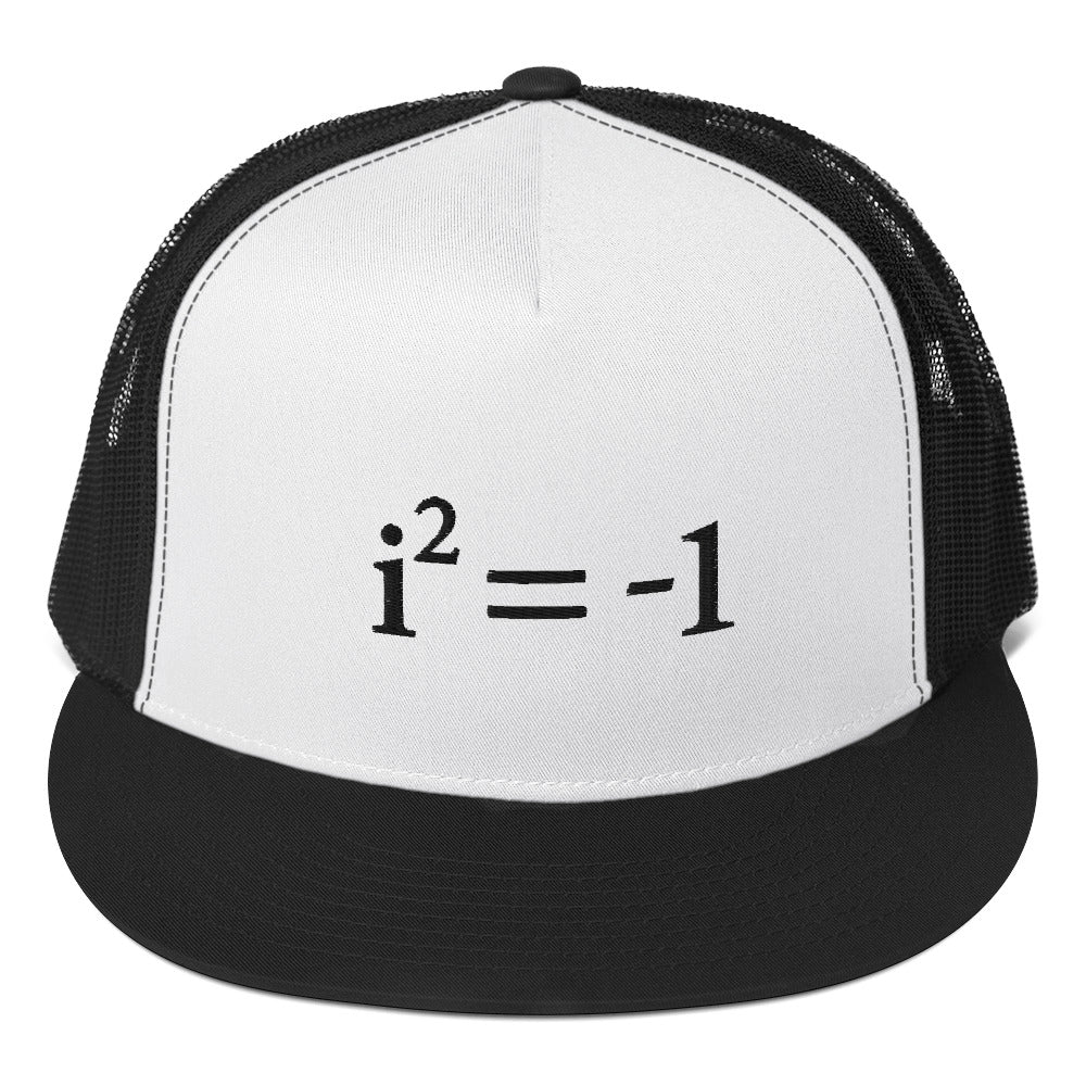 Euler's Imaginary Embroidered Trucker Cap