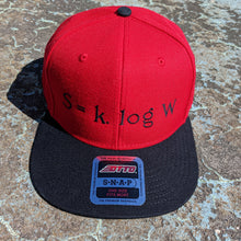 Load image into Gallery viewer, Boltzmann - Embroidered Snapback Hat
