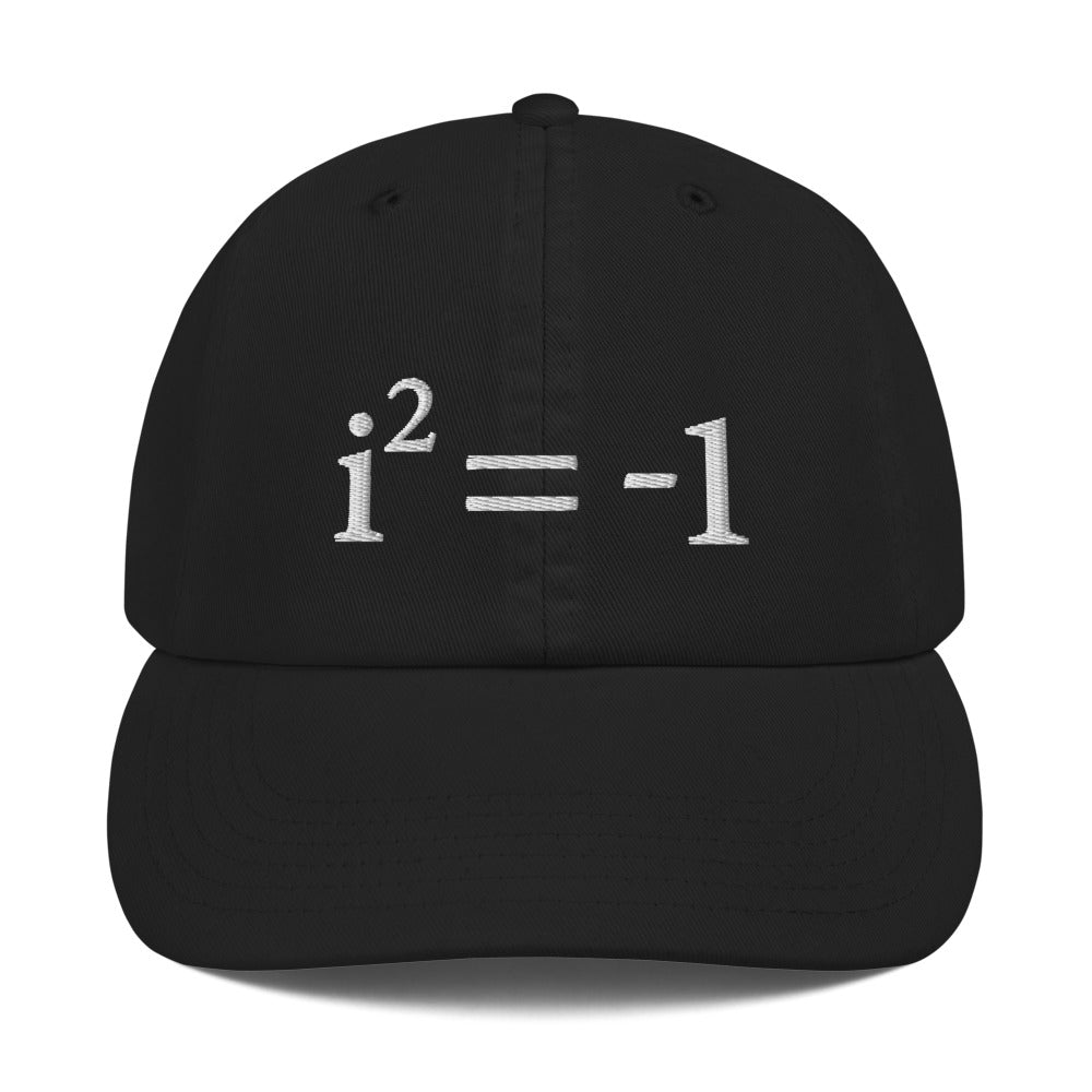 Euler's Imaginary Embroidered Champion Dad Cap