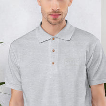 Load image into Gallery viewer, Fermat Embroidered Polo Shirt
