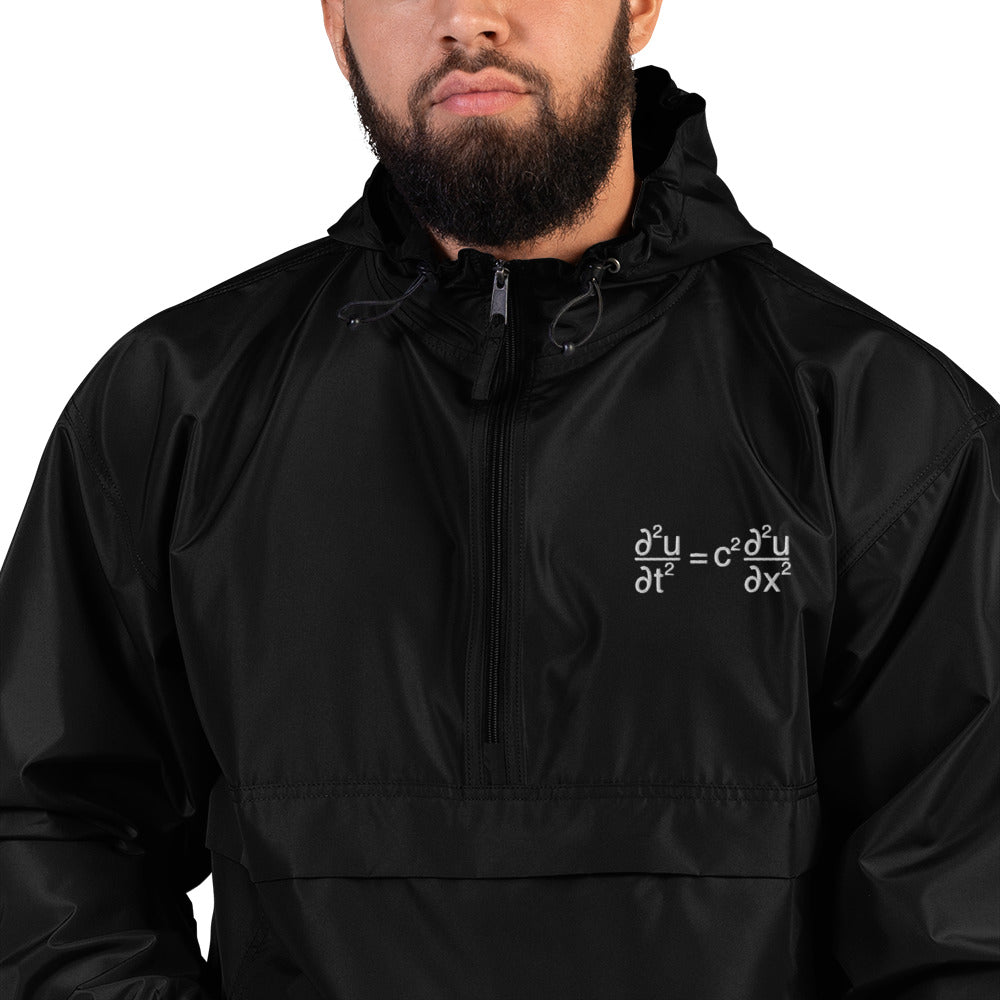 D'Alembert's Embroidered Champion Packable Jacket