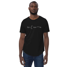 Load image into Gallery viewer, Fourier Men&#39;s Curved Hem T-Shirt
