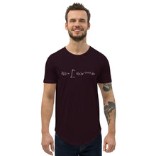 Load image into Gallery viewer, Fourier Men&#39;s Curved Hem T-Shirt
