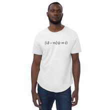 Load image into Gallery viewer, Dirac Men&#39;s Curved Hem T-Shirt

