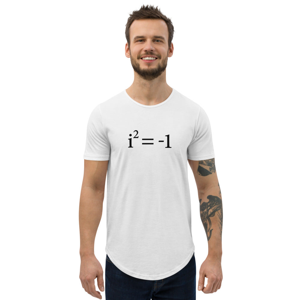 Euler's Imaginary Men's Curved Hem T-Shirt