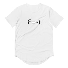 Load image into Gallery viewer, Euler&#39;s Imaginary Men&#39;s Curved Hem T-Shirt
