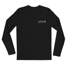 Load image into Gallery viewer, Second Law of Thermodynamics - Embroidered Long Sleeve Fitted Crew
