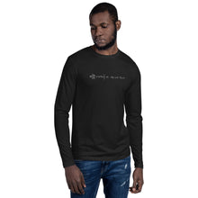 Load image into Gallery viewer, Navier-Stokes Long Sleeve Fitted Crew
