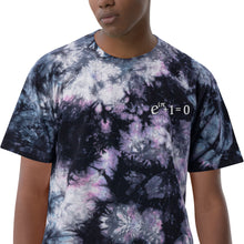 Load image into Gallery viewer, Euler&#39;s Identity Oversized Tie-dye T-shirt
