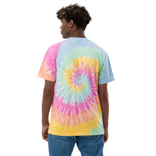Load image into Gallery viewer, Clausius - Embrodered Oversized Tie-dye T-shirt
