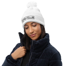 Load image into Gallery viewer, Poincaré Embroidered Pom Pom Beanie
