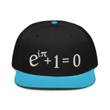 Load image into Gallery viewer, Euler&#39;s Identity Snapback Hat
