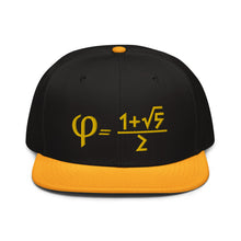 Load image into Gallery viewer, Golden Ratio Snapback Hat
