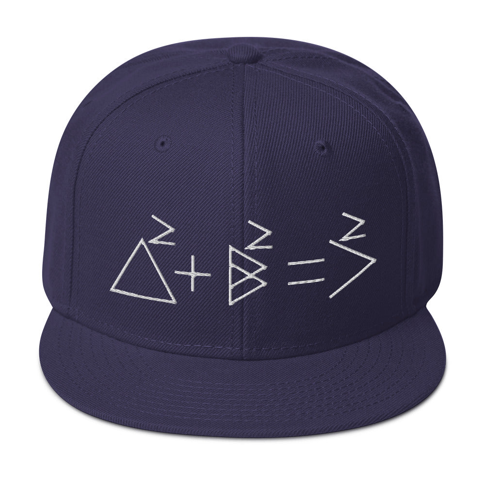 Pythagorean Snapback Hat