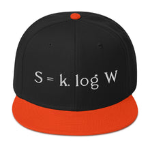 Load image into Gallery viewer, Boltzmann - Snapback Hat
