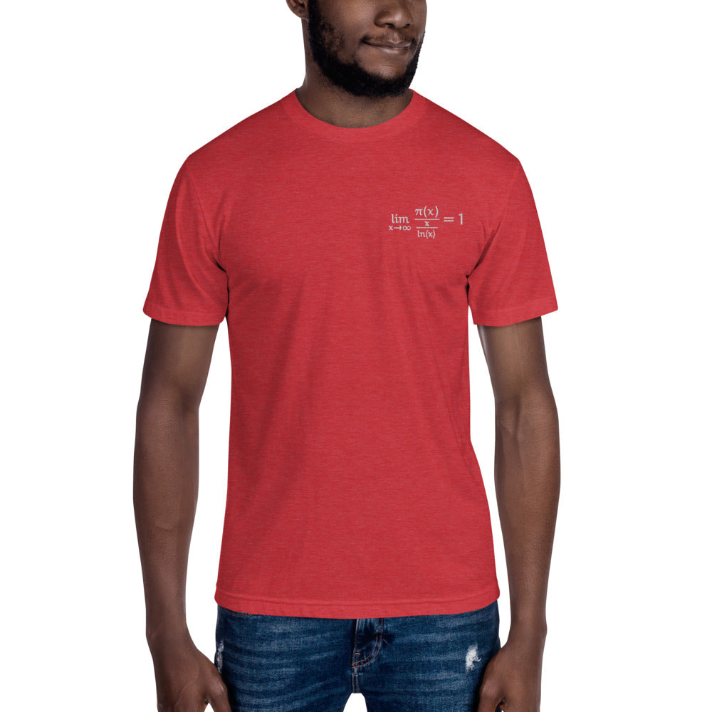 Prime Embroidered Unisex Crew Neck Slim Fit Tee