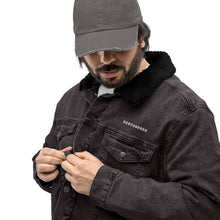 Load image into Gallery viewer, EMC2 Unisex denim sherpa jacket
