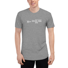 Load image into Gallery viewer, Quadratic Unisex Tri-Blend Track Slim Fit  T-Shirt
