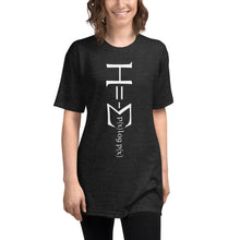 Load image into Gallery viewer, Shannon Unisex Tri-Blend Track Shirt
